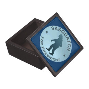 Sasquatch für den Präsidenten Schachtel
