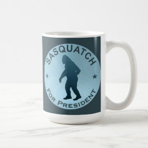 Sasquatch für den Präsidenten Tasse