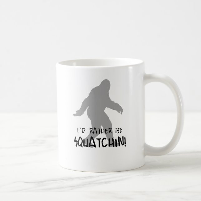 Sasquatch Geschenke Kaffeetasse (Rechts)