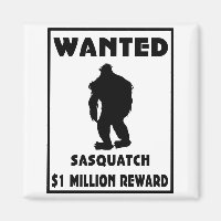 Sasquatch Gewollt Poster