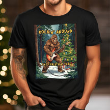 Sasquatch Gitarre Rockin' Around Weihnachtsbaum