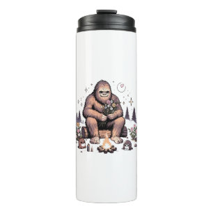 Sasquatch Holding-Blume Thermosbecher