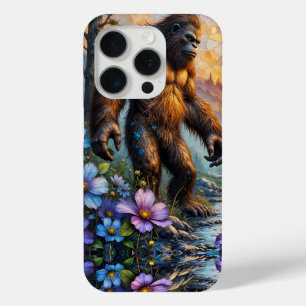 Sasquatch im Floral Mountain Tal Case-Mate iPhone Hülle