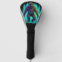 Sasquatch im Wald Ai Art Golf Headcover