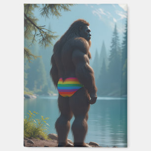 Sasquatch in Blüte Magnet
