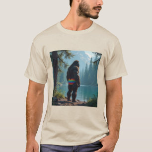 Sasquatch in Blüte T-Shirt