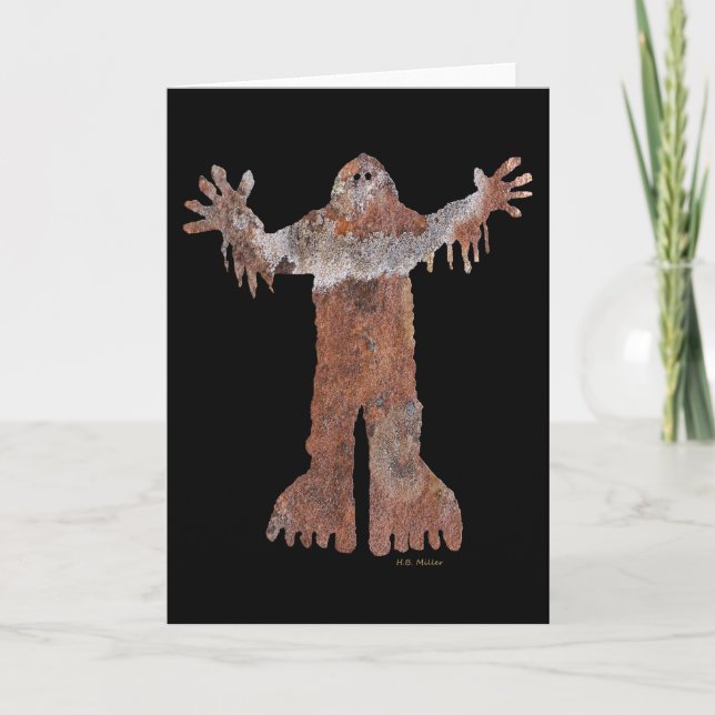 Sasquatch Karte (Vorderseite)
