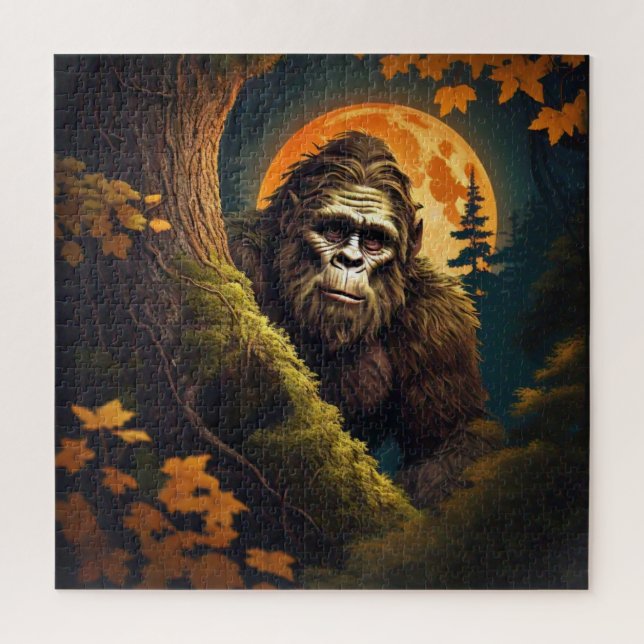 Sasquatch-Lugerei Puzzle (Vertikal)