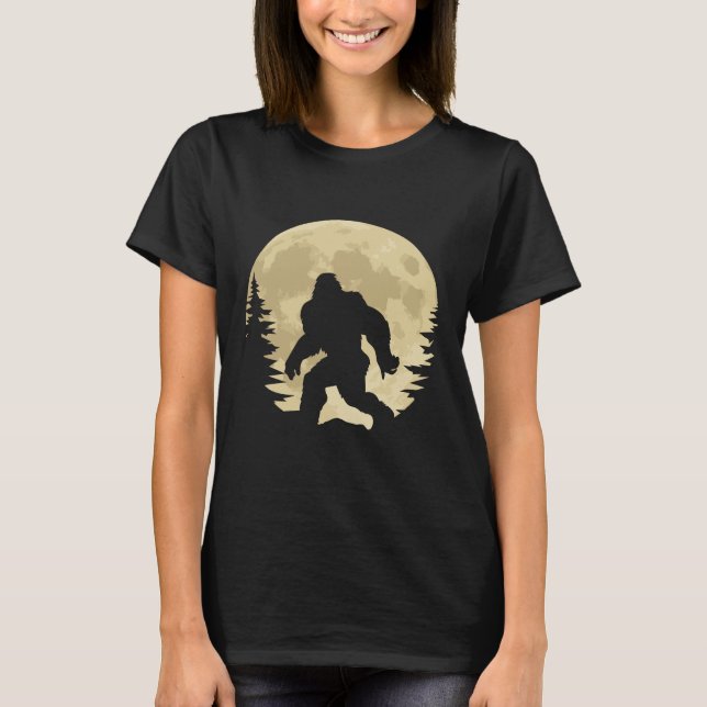 Sasquatch Moon T-Shirt (Vorderseite)