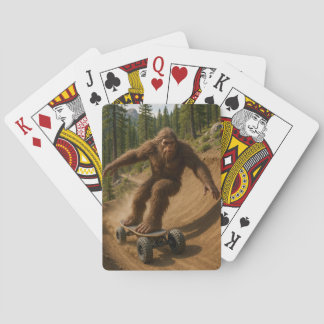 Sasquatch Mountainboard Adventure Playing Cards Spielkarten