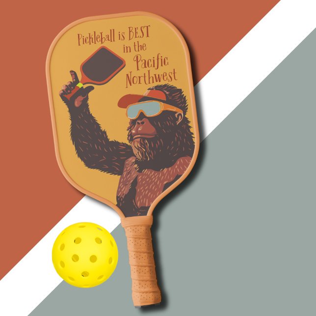 Sasquatch Pazifischer Nordwesten Pickleball Schläger (Von Creator hochgeladen)