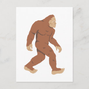 Sasquatch Postkarte