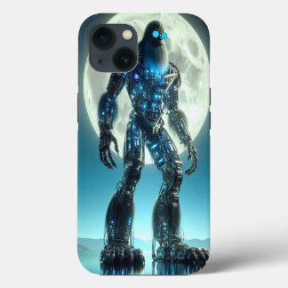 Sasquatch Robot iPhone 13 Hülle
