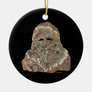 Sasquatch Rock Art Keramik Ornament