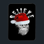 Sasquatch Santa "Glauve" Premium Christmas Magnet<br><div class="desc">Sasquatch Santa Glauve Premium Flexi Weihnachtsmagnet</div>