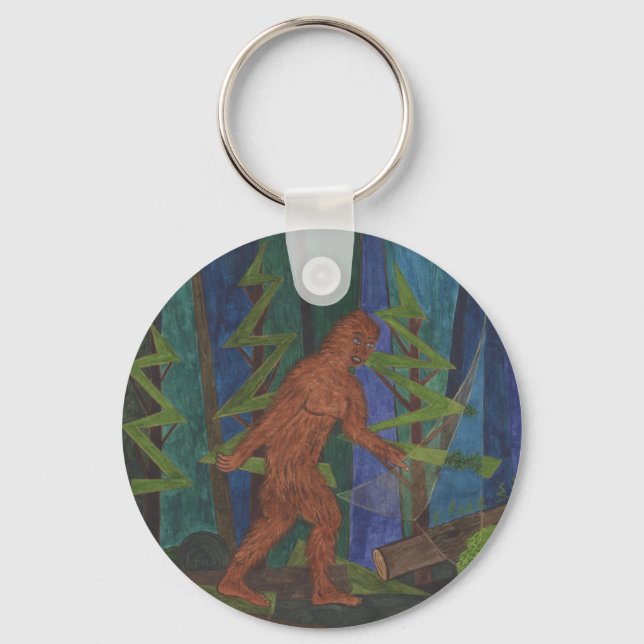 Sasquatch Schlüsselanhänger (Vorderseite)