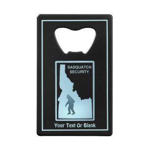 Sasquatch Security - Idaho Geldbeutel Flaschenöffner
