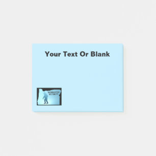 Sasquatch Security - Oregon Post-it Klebezettel