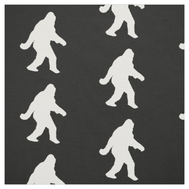 Sasquatch-Silhouette Stoff (Muster)