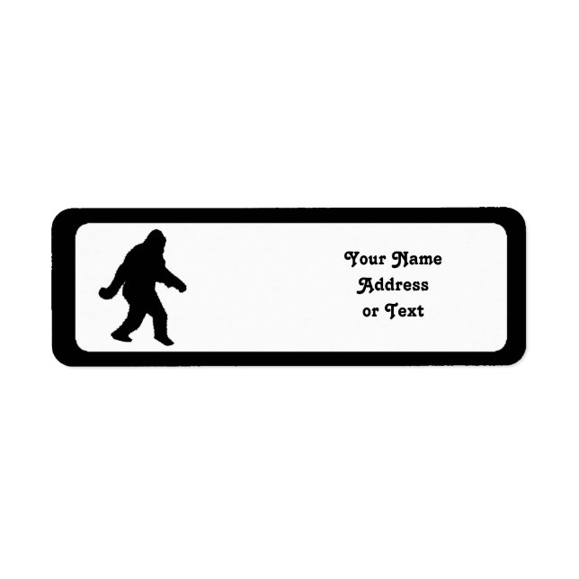 Sasquatch Squatchin-Silhouette (Vorne)