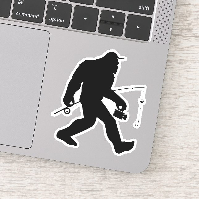 Sasquatch Sticker Decal (Detail)