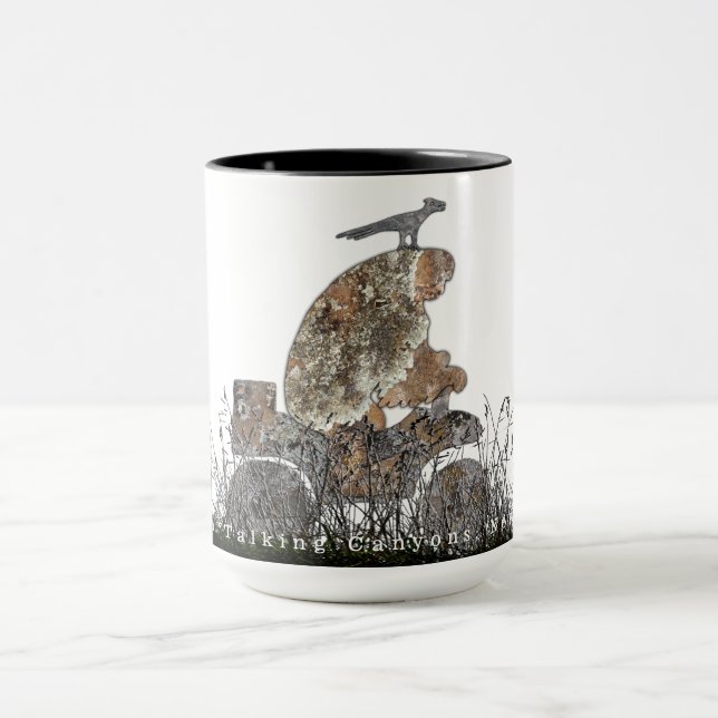 Sasquatch Talking Canyons, New Mexico Tasse (Zentrum)