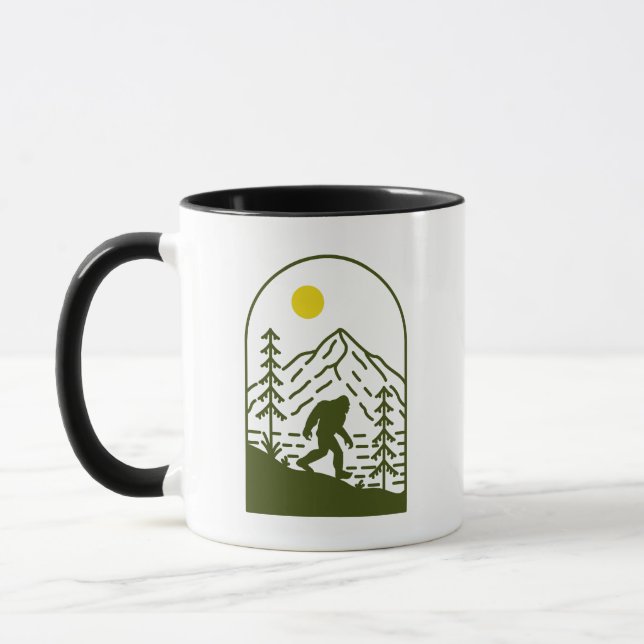 Sasquatch-Tasse Tasse (Links)