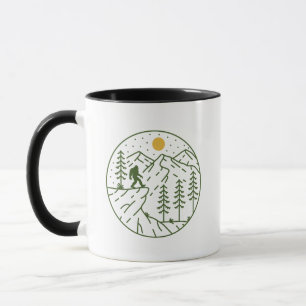 Sasquatch-Tasse Tasse