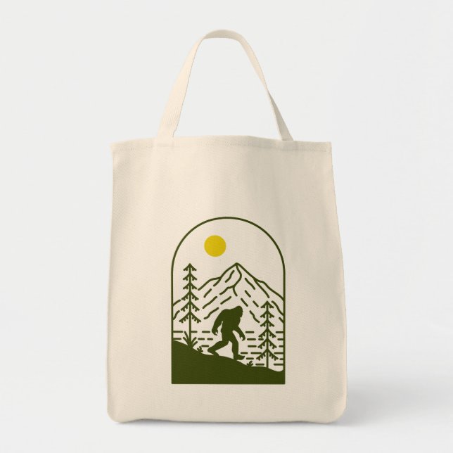 Sasquatch Tote Bag Tragetasche (Vorne)