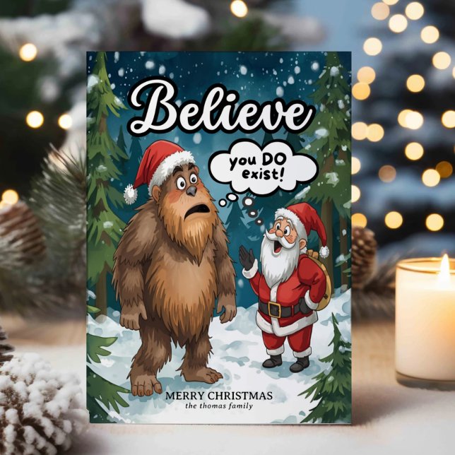 Sasquatch trifft auf Santa - Weihnachten glauben (Von Creator hochgeladen)
