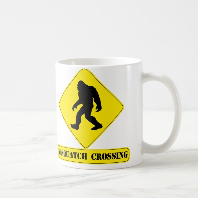 Sasquatch Überfahrt-Tasse Tasse (Rechts)
