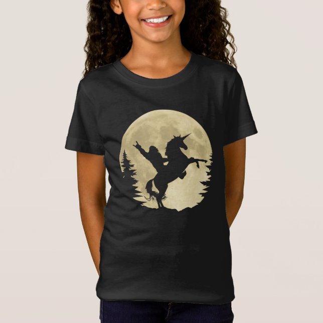 Sasquatch Unicorn T-Shirt (Vorderseite)