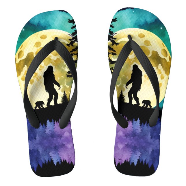 Sasquatch Vollmond Flip Flops (Fußbett)