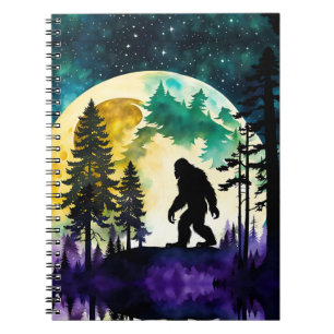 Sasquatch Vollmond Notizblock