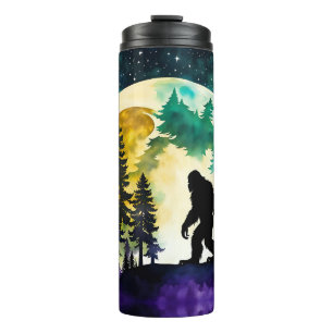 Sasquatch Vollmond Thermosbecher