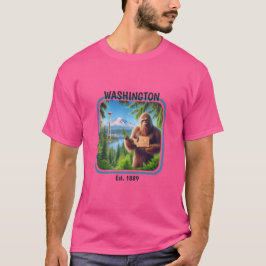 Sasquatch Washington Souvenir Reisegeschenk T-Shirt