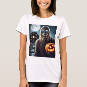 Sasquatch zu Halloween T-Shirt