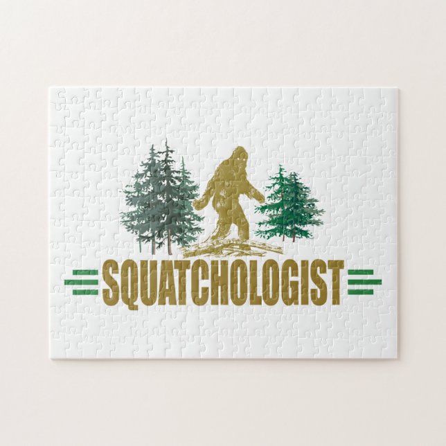 Sasquatching, Sasquatch Hunter Puzzle (Horizontal)