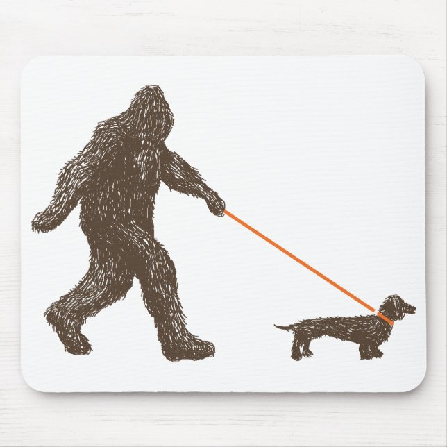 Sasquatchs bester Freund Mousepad (Vorne)
