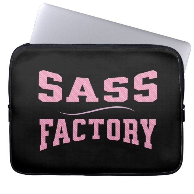 Sass Factory - Funny Laptopschutzhülle (Vorderseite)