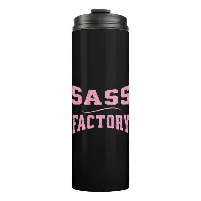 Sass Factory - Funny Thermosbecher (Vorderseite)