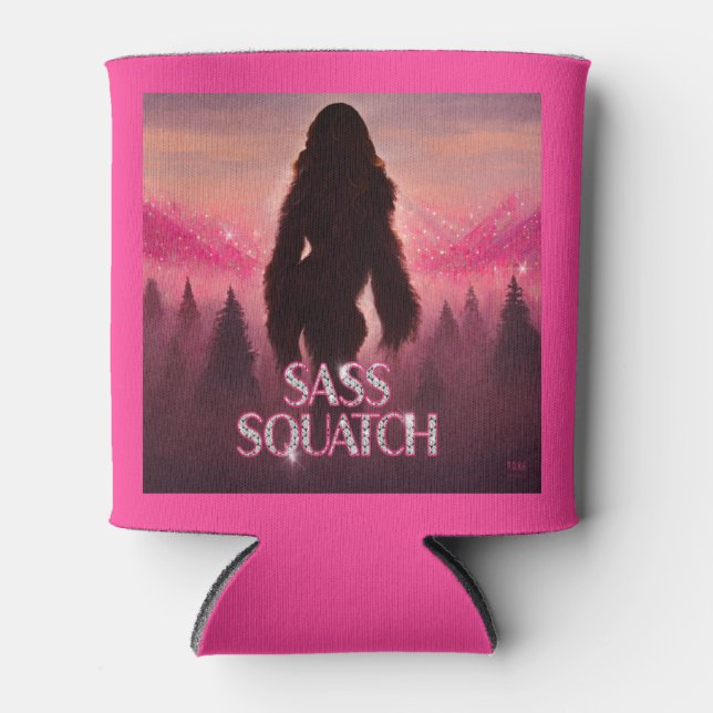 Sass Squatch Can Cooler Dosenkühler (Vorderseite)