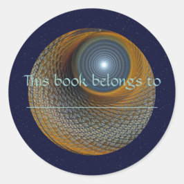 Sassafras Beaver Moon Runder Aufkleber