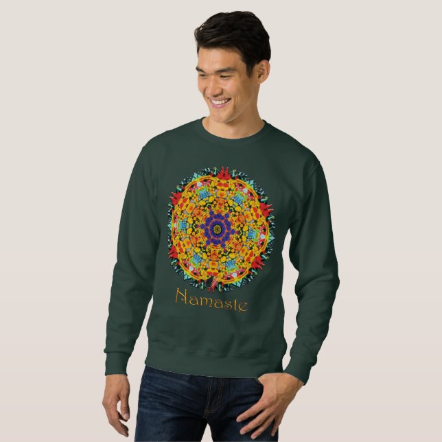 Sassafras Namaste Kaleidoscope T - Shirt (Vorne ganz)