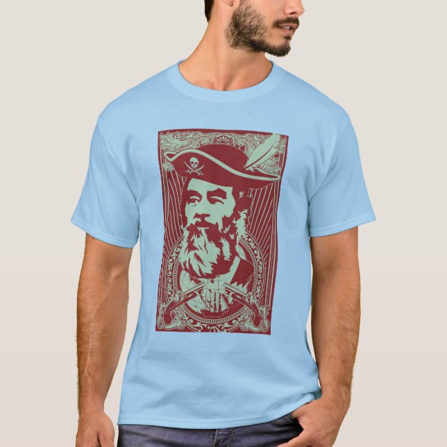 Sassam Hussein Porträt T-Shirt (Vorderseite)