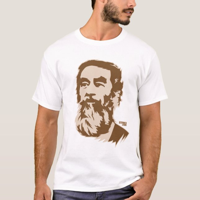 Sassam Hussein Porträt T-Shirt (Vorderseite)
