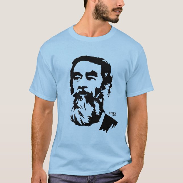 Sassam Hussein Porträt T-Shirt (Vorderseite)