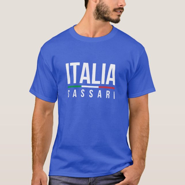 Sassari Italia T-Shirt (Vorderseite)
