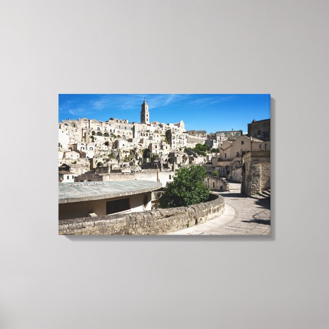 Sassi di Matera Altstadt Leinwanddruck (Vorderseite)