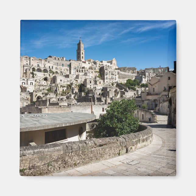 Sassi di Matera Altstadt Magnet (Vorne)